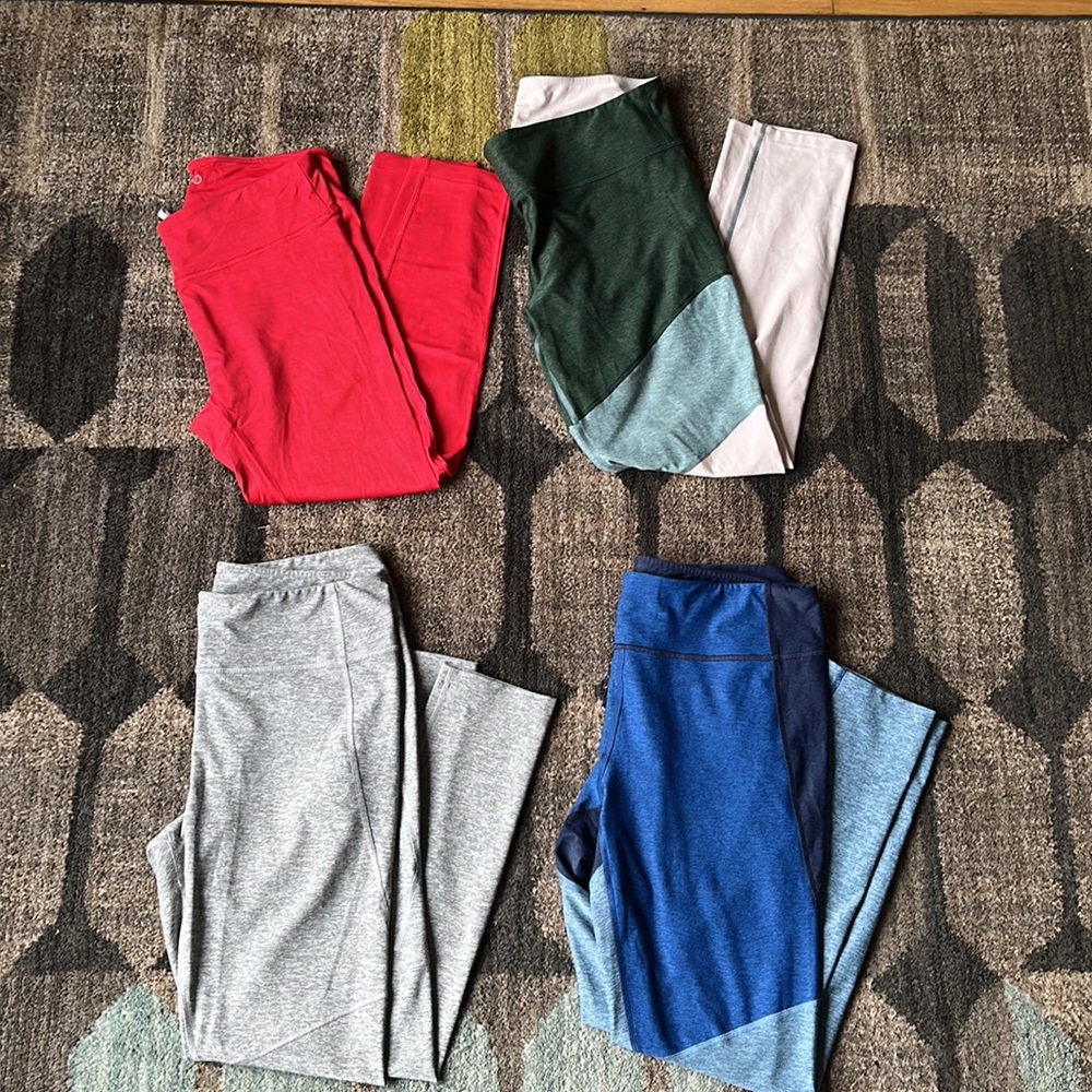Lot of 4 Outdoor Voices Leggings